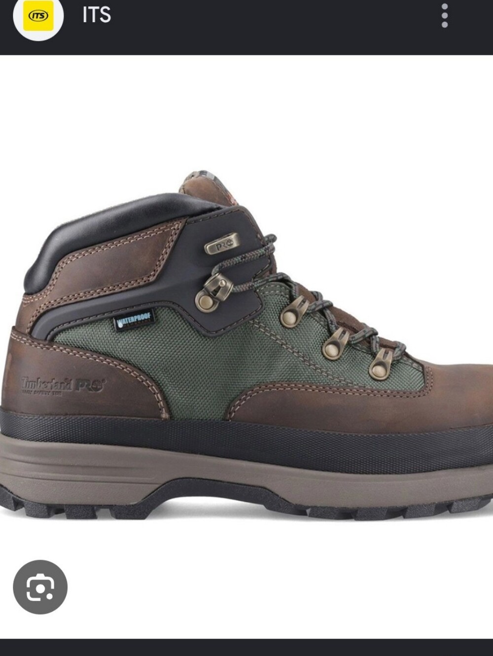 Timberland Brown Leather Men’s Waterproof Hiking Boots